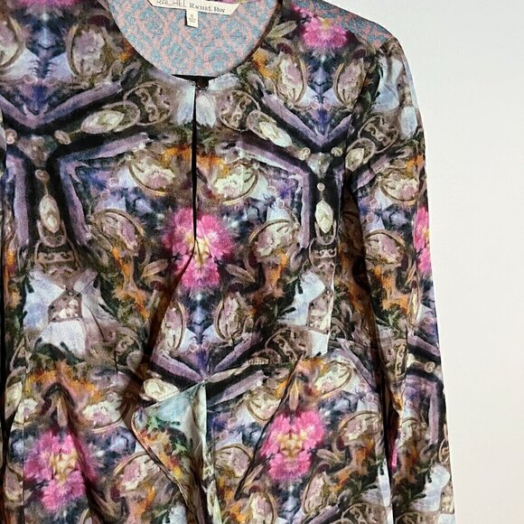 Rachel Roy colorful mandala watercolor shift dress - Picture 2 of 5